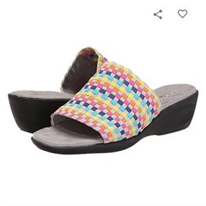 Aerosoles Heelrest Cake Badder Rainbow Slide